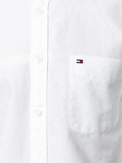 Shop Tommy Hilfiger Button-down Shirt - White