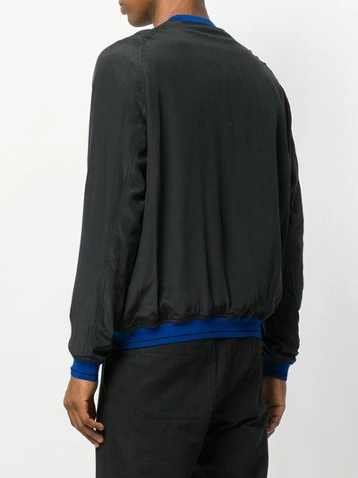 Shop Haider Ackermann Contrast Sweatshirt In Black