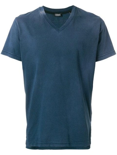 Shop Diesel T-keiths T-shirt In Blue