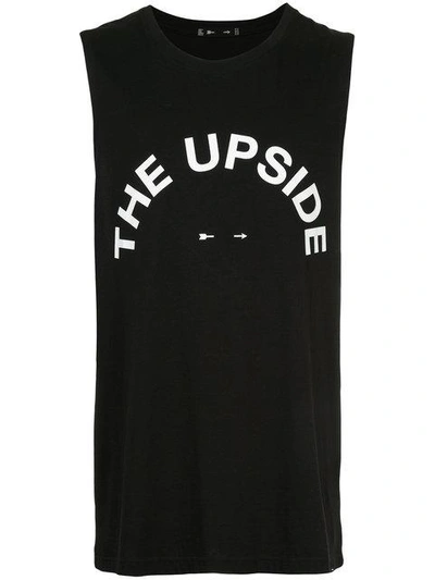 Shop The Upside Logo Tank In Black