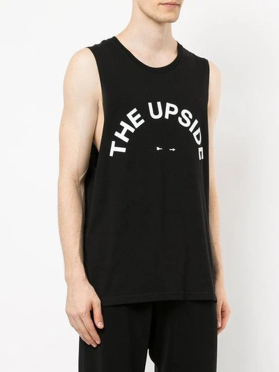 Shop The Upside Logo Tank In Black