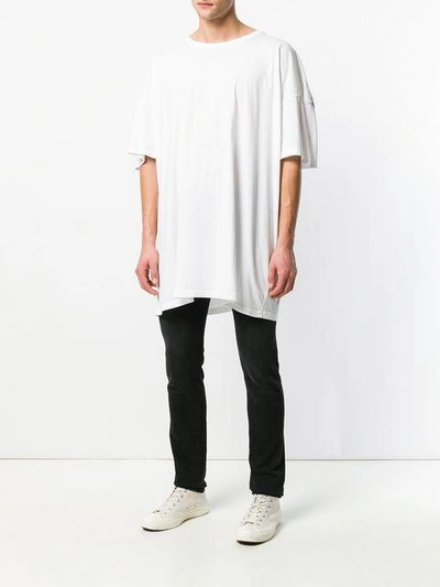 Faith Connexion Oversized Plain T-shirt In White