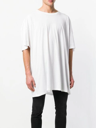 Faith Connexion Oversized Plain T-shirt In White