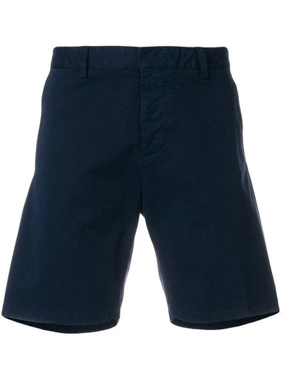 Shop Ami Alexandre Mattiussi Bermuda Shorts In Blue