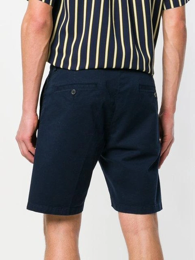 Shop Ami Alexandre Mattiussi Bermuda Shorts In Blue