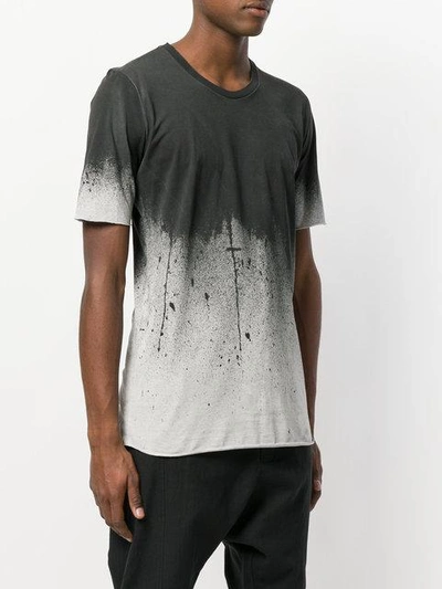 Shop 10sei0otto Spray Effect T-shirt  In Black