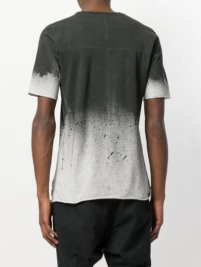 Shop 10sei0otto Spray Effect T-shirt  In Black