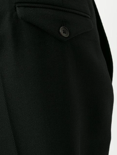 Shop Lemaire Tailored Trousers - Black