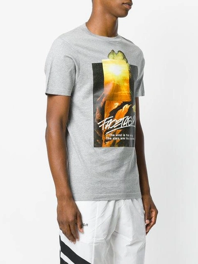 Shop Facetasm Logo Print T-shirt