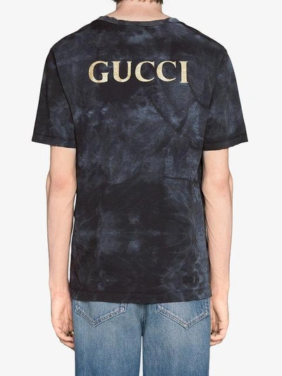 Shop Gucci Ac/dc Print Tie