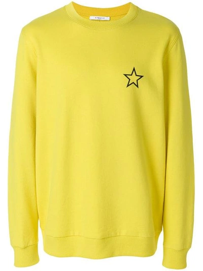 Shop Givenchy Star Sweatshirt