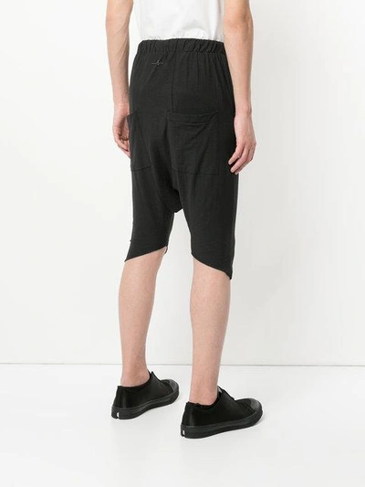 Shop First Aid To The Injured Femur Shorts In Black