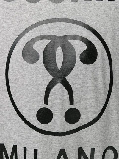 双问号logo印花T恤