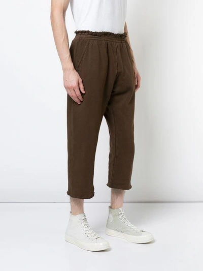 Shop Camiel Fortgens Cropped Trousers