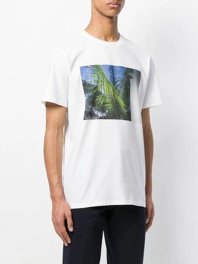 Shop Apc A.p.c. Palm Tree T-shirt - White