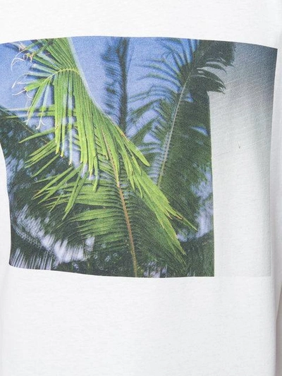 Shop Apc A.p.c. Palm Tree T-shirt - White