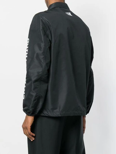 Shop Lanvin Enter Nothing Bomber Jacket In Black