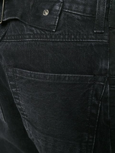 Shop Alexander Mcqueen Loose Fit Jeans In Black