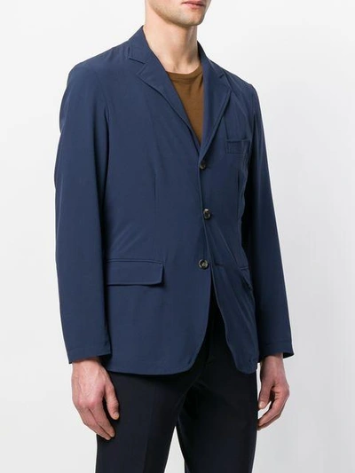 Shop Kired Classic Button Blazer In Blue