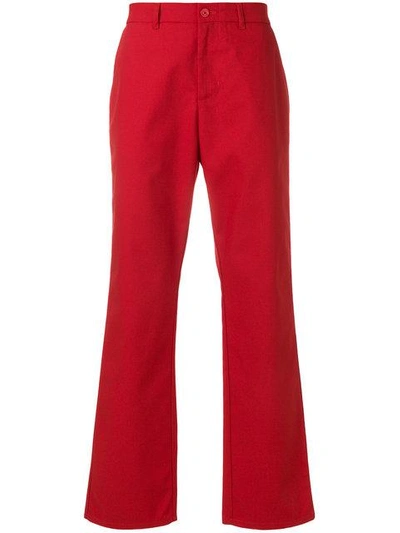 Shop Napa By Martine Rose Casual Chinos In Red