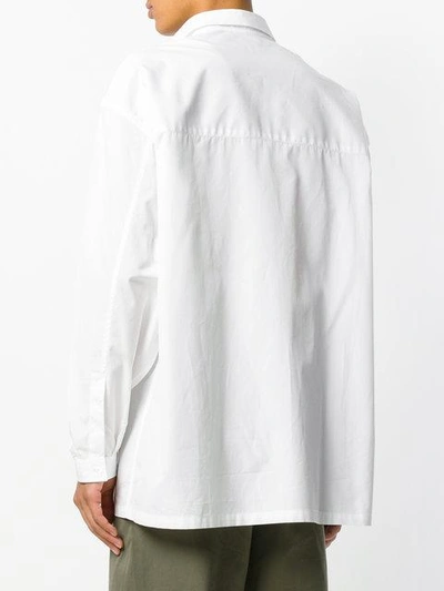 Shop E. Tautz Lineman Shirt In White