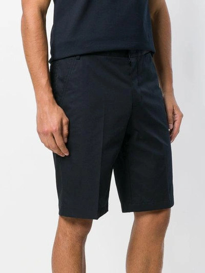 Shop Lanvin Casual Tailored Shorts - Blue