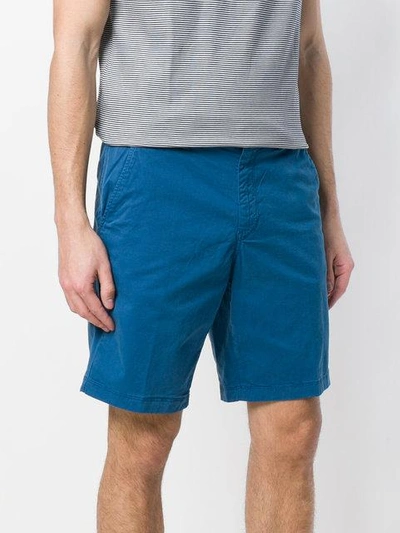 Shop Michael Michael Kors Slim-fit Chino Shorts - Blue