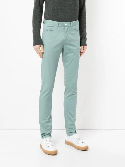 Shop Cerruti 1881 Straight Leg Chinos In Green