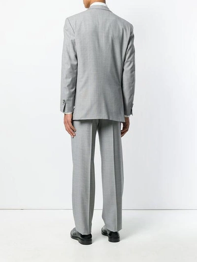 Shop Brioni Loose Fit Suit - Grey