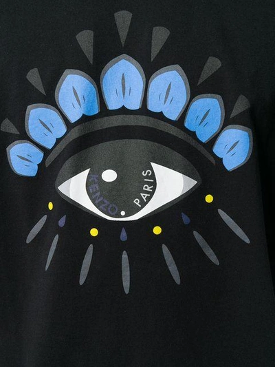 Shop Kenzo Eye T-shirt - Black