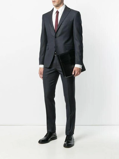 Shop Tagliatore Formal Fitted Suit