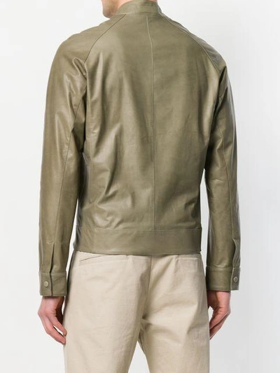 Shop Al Duca D'aosta Zipped Jacket In Green