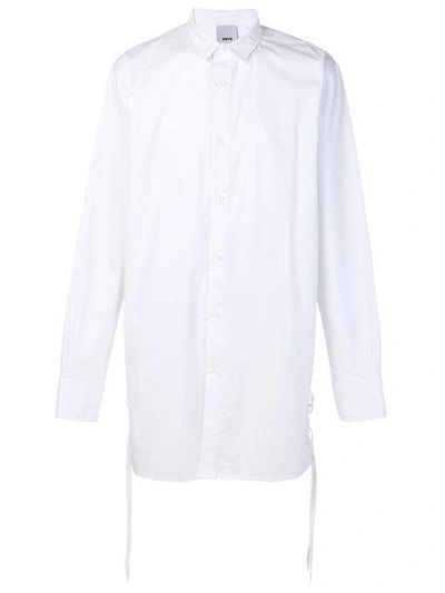 Shop D.gnak By Kang.d Classic Tailored Shirt In White