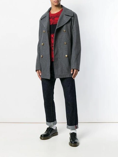 Shop Gloverall Double Breasted Coat