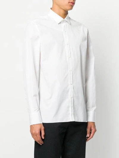 Shop Lanvin Klassisches Hemd In 00 White
