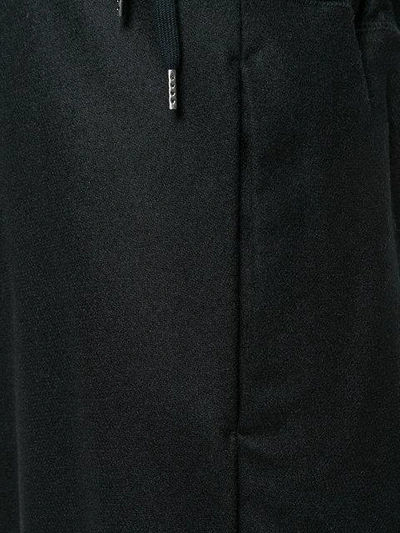 Shop Individual Sentiments Drop-crotch Sweat Pants In Black