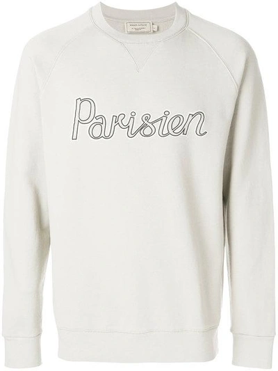 Shop Maison Kitsuné Parisien Sweatshirt