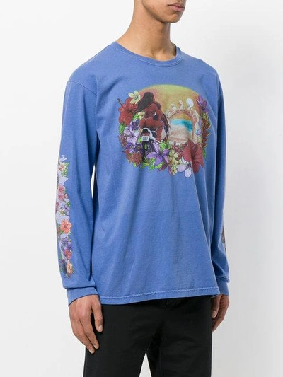 Shop Stussy Printed Sweatshirt