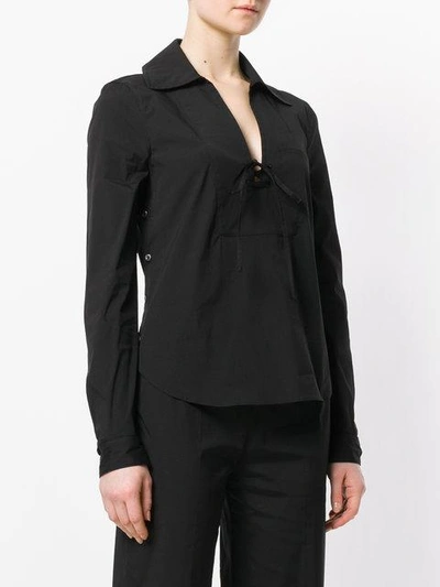 Shop Prada Relaxed-fit Pyjama Suit - Black