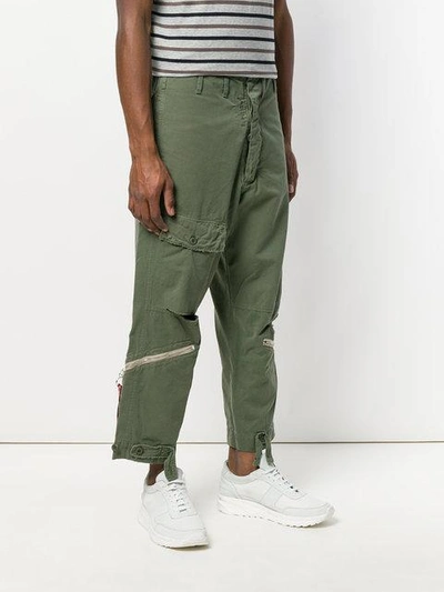 Shop Alpha Industries Fairfax X Alpha Military Trousers In Green