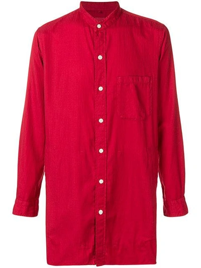 long button shirt