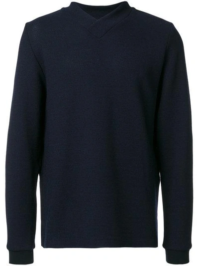 Shop A Kind Of Guise V Neck Sweater - Blue