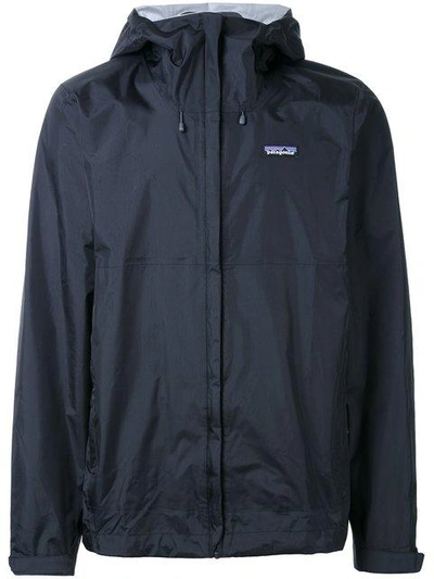 Shop Patagonia Torrentshell Sports Jacket In Black