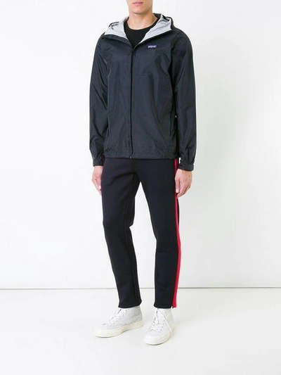 Shop Patagonia Torrentshell Sports Jacket In Black