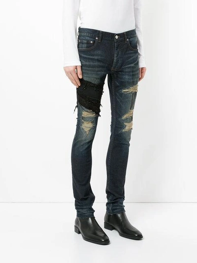Shop Fagassent Ripped Skinny Jeans