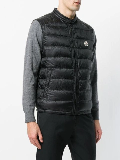 Shop Moncler Classic Sleeveless Gilet