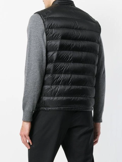 Shop Moncler Classic Sleeveless Gilet