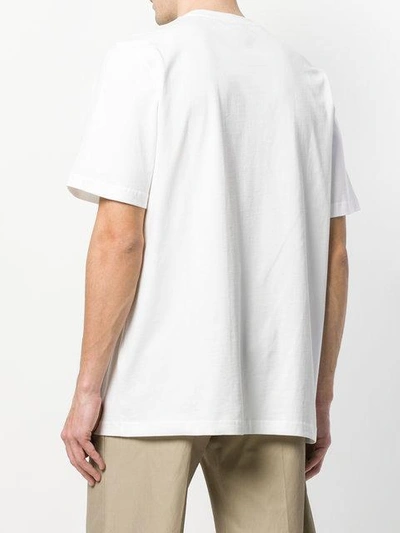 Shop Oamc Printed T-shirt - White