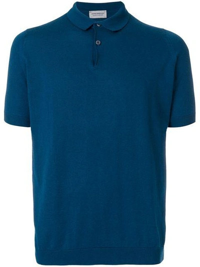 John Smedley Rhodes Knitted Polo Shirt