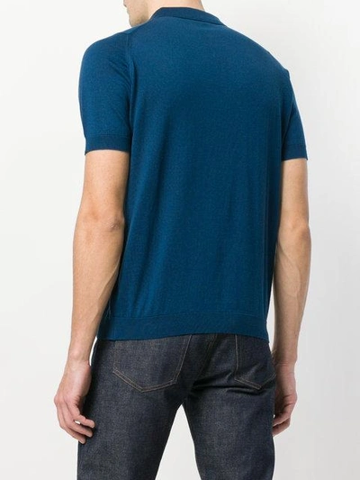 John Smedley Rhodes Knitted Polo Shirt